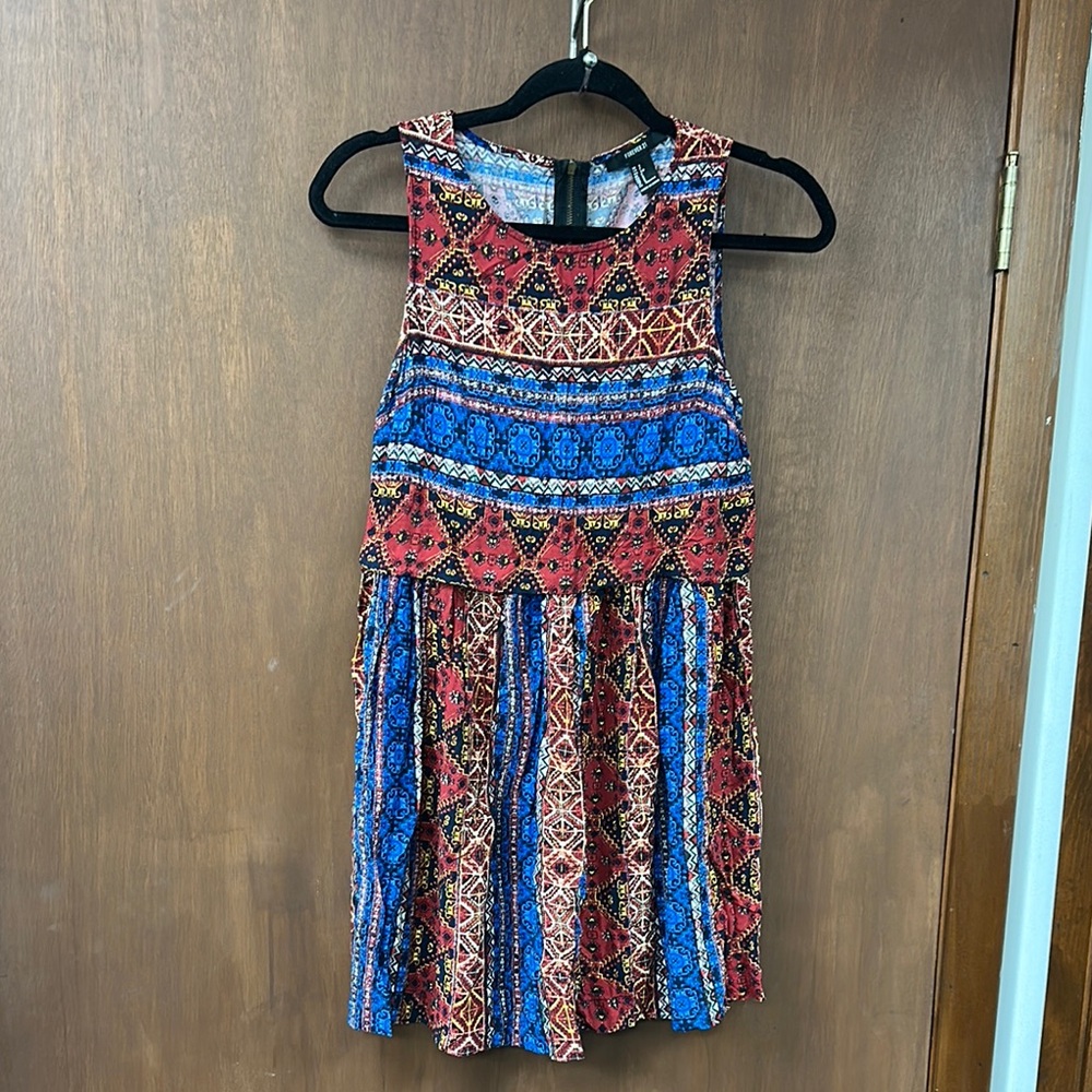 Forever 21 Vibrant Patterned Top